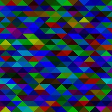 Mosaic triangles texture Stock Illustration