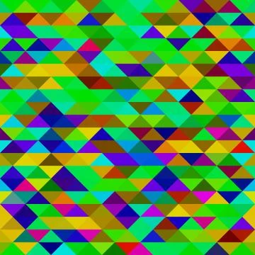 Mosaic triangles texture Stock Illustration
