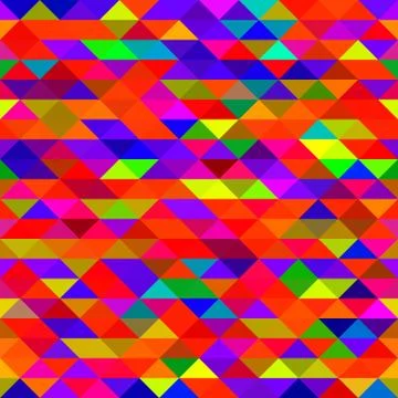 Mosaic triangles texture Stock Illustration