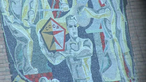 Mosaic of the USSR Stock Footage 1808102