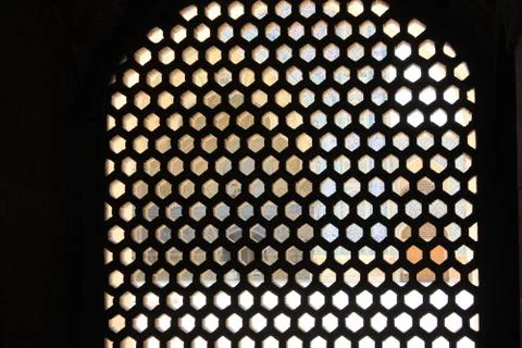 Mosaic wall in mosque Stock Photos