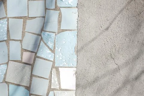 Mosaic wall Stock Photos