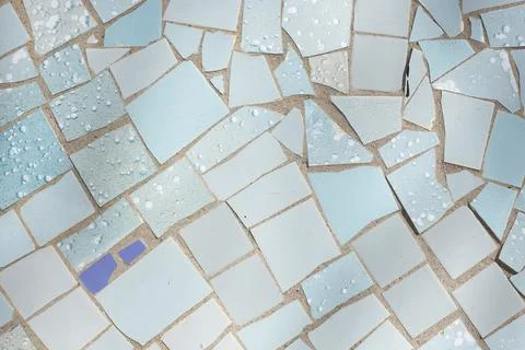 Mosaic wall Stock Photos