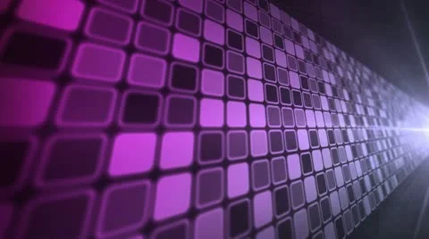 Mosaic Wall Purple Stock Footage 21225947