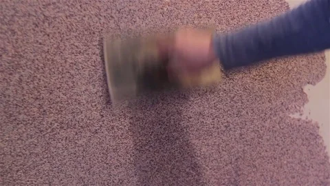 Mosaic work on the wall Stock Footage 79485126