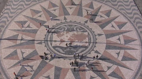 Mosaic of the world Stock Footage 414497