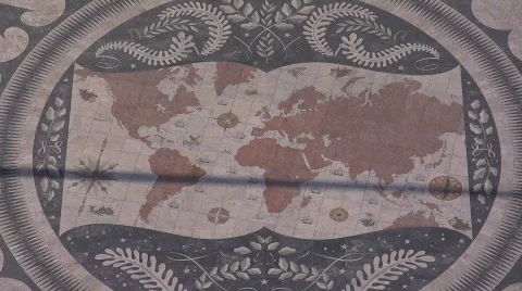 Mosaic of the world Stock Footage 414531