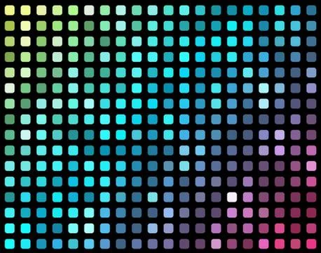 Mosaic_neon background_3 Stock Illustration