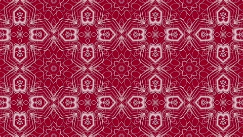 Mosaics style design background over red background. Geometrical 動画素材 242243288