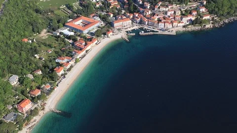 Moscenicka Draga Stock Footage 106994264