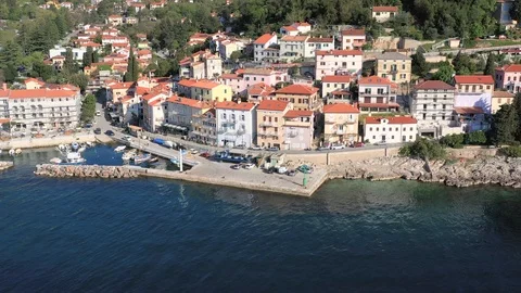 Moscenicka Draga Stock Footage 106994596