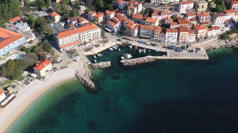 Moscenicka Draga Stock Footage 106994600