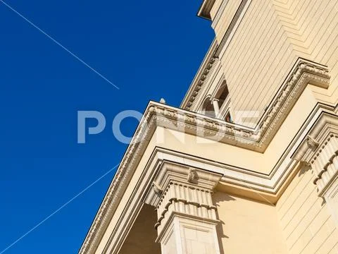 Moscow architecture - detail of old edifice Stock Photos