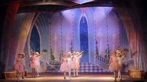 Moscow ballet star Stock Footage 33438918