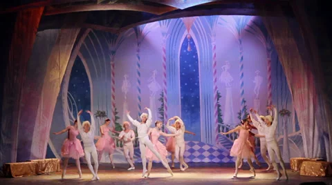 Moscow ballet star Stock Footage 33439171