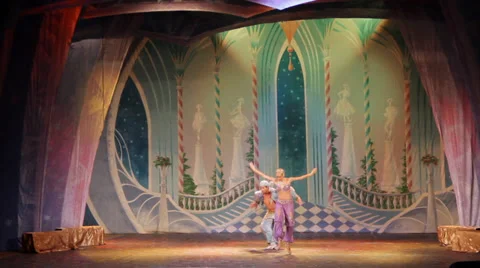 Moscow ballet star Stock Footage 33439973