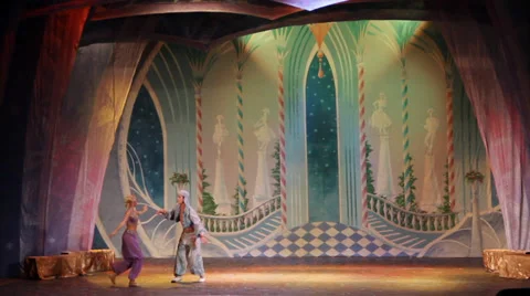 Moscow ballet star Stock Footage 33439995