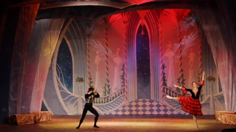 Moscow ballet star Stock Footage 33440312