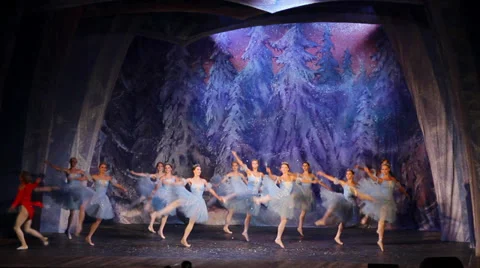 Moscow ballet star Stock Footage 33441333