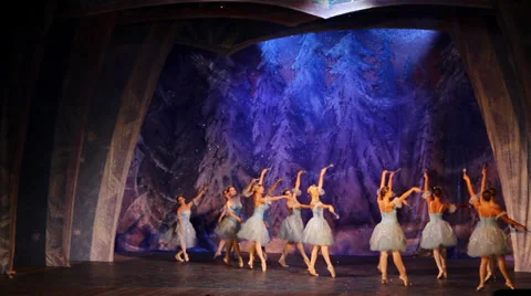 Moscow ballet star Stock Footage 33442248
