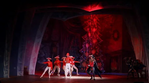 Moscow ballet star Video stock 33442536