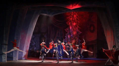 Moscow ballet star Stock Footage 33442855