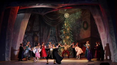 Moscow ballet star Stock Footage 33443281