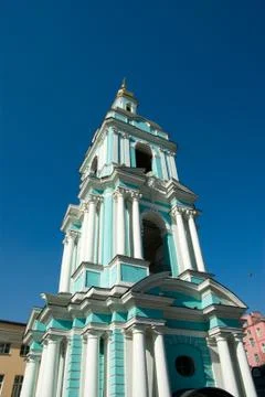 Moscow belltower. Stock Photos
