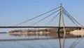 Moscow bridge in Kiev, Ukraine HD Footage