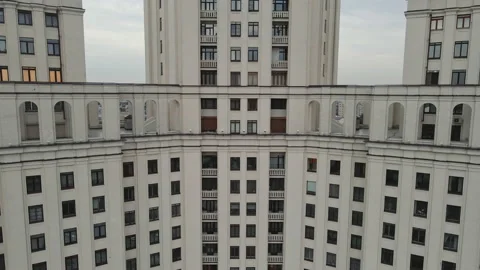 Moscow building Stock Footage 142538867