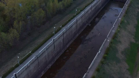 Moscow Canal Stock Footage 118218317