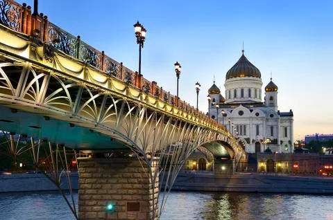 Moscow churches Stock Photos