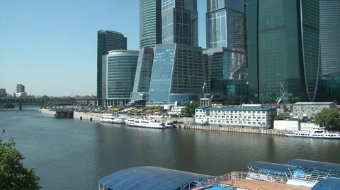 Moscow City 9 Stock Footage 6182137