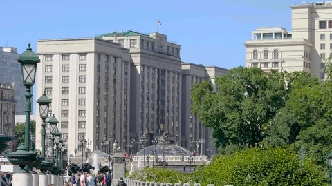 Moscow City Centre 库存影片 111334153