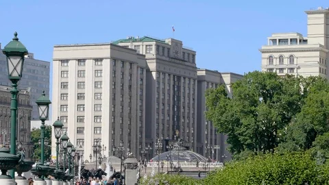 Moscow City Centre Stock Footage 111334176