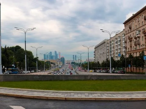 The Moscow City complex Stock Photos