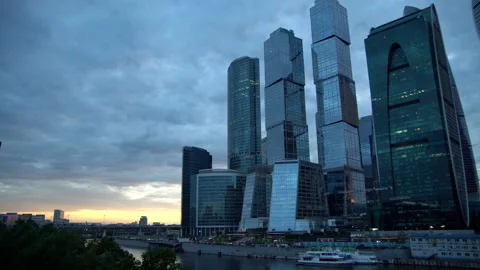 Moscow City 動画素材 112139633