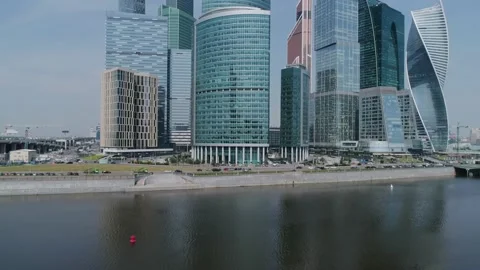 "Moscow city" Stock Footage 133436106