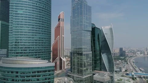 "Moscow city" 動画素材 133436177
