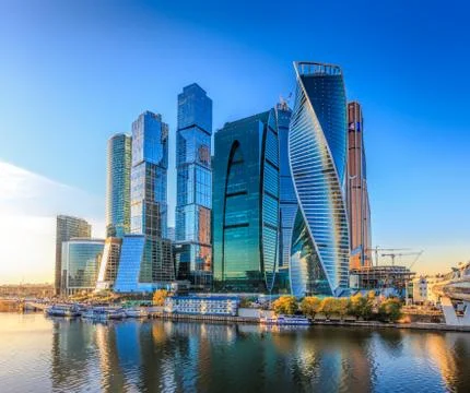 Moscow City. Stock Photos