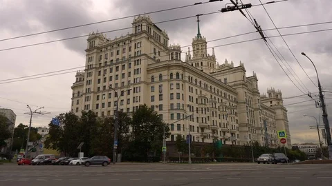 Moscow city view Stock Footage 86257357