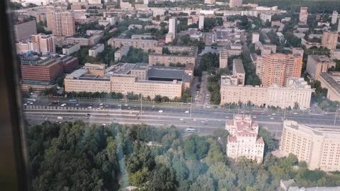 Moscow cityscape Stock Footage 81257541