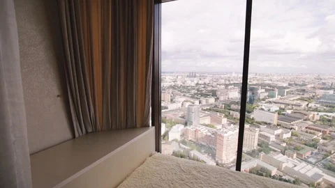 Moscow cityscape Stock Footage 81257552