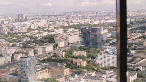 Moscow cityscape Stock Footage 81257603