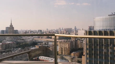 Moscow cityscape Stock Footage 81257613