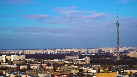 Moscow, Cityscape Stock Footage 130618191