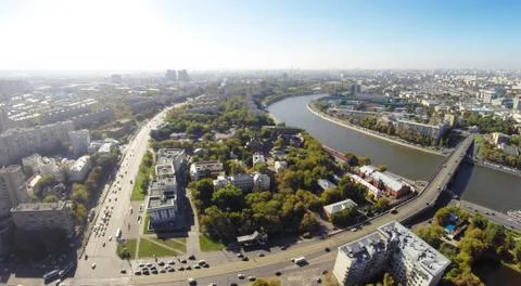 Moscow district Stock Photos