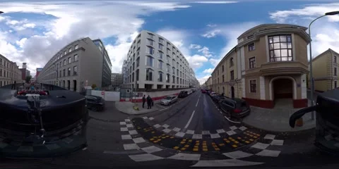 Moscow electrobus ride Stock Footage 247312022