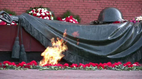 Moscow flame Video stock 308446