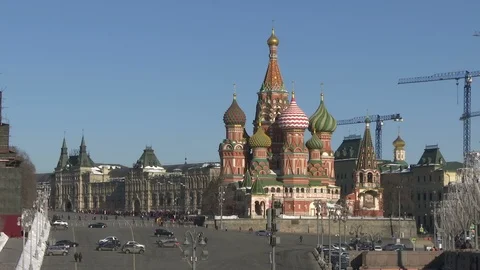 Moscow Stock Footage 87545593